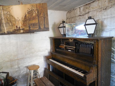 Old Beautiful Antique Chase & Baker Upright Player Piano