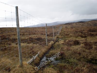 Photo 12x8 Follow deer fencing down to Allt Innis Shim Waterfall Would you c2010