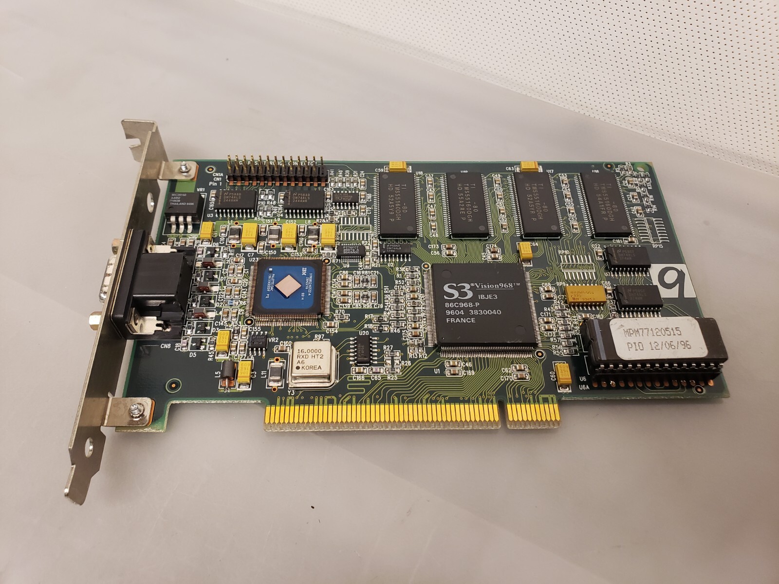 Number Nine #9 9FX Motion 771 Vision 968 PCI VGA Video Card