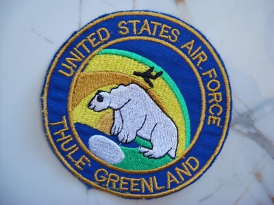 US AIR FORCE THULE AIR BASE AT GREEN LAND PATCH