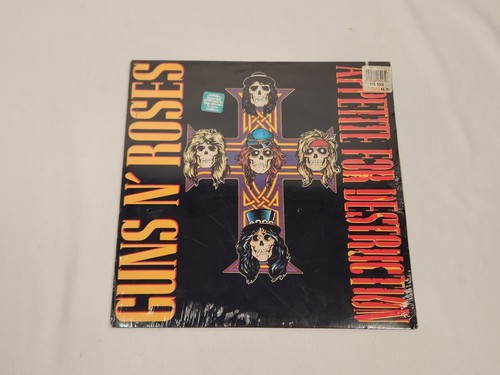 Guns & Roses Appetite for Destruction LP Vinyl Geffen