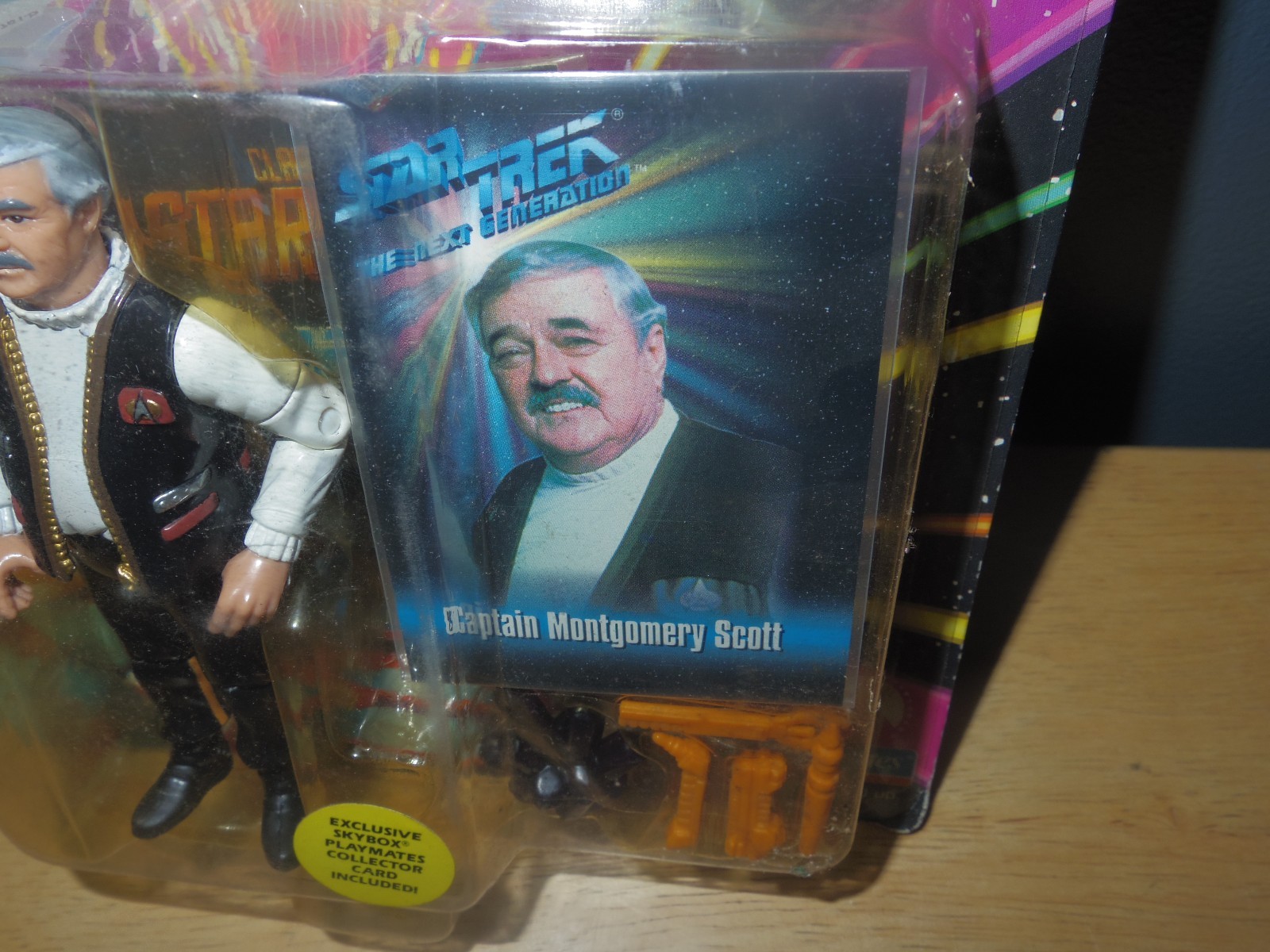 1993 Playmates Star Trek Next Generation Captain Scott Collectible Toy - New