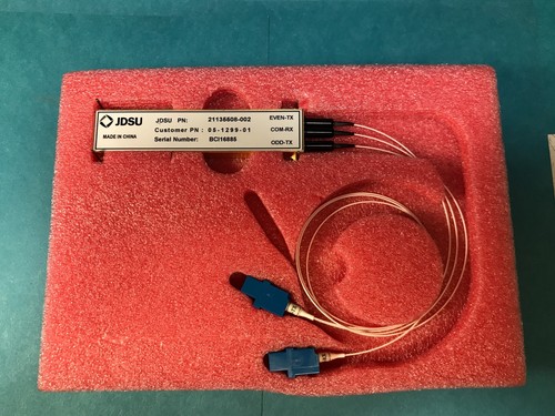 JDSU IBC Series 50/100GHz Passive Fiber Optic DWDM Demux/De-Interleaver