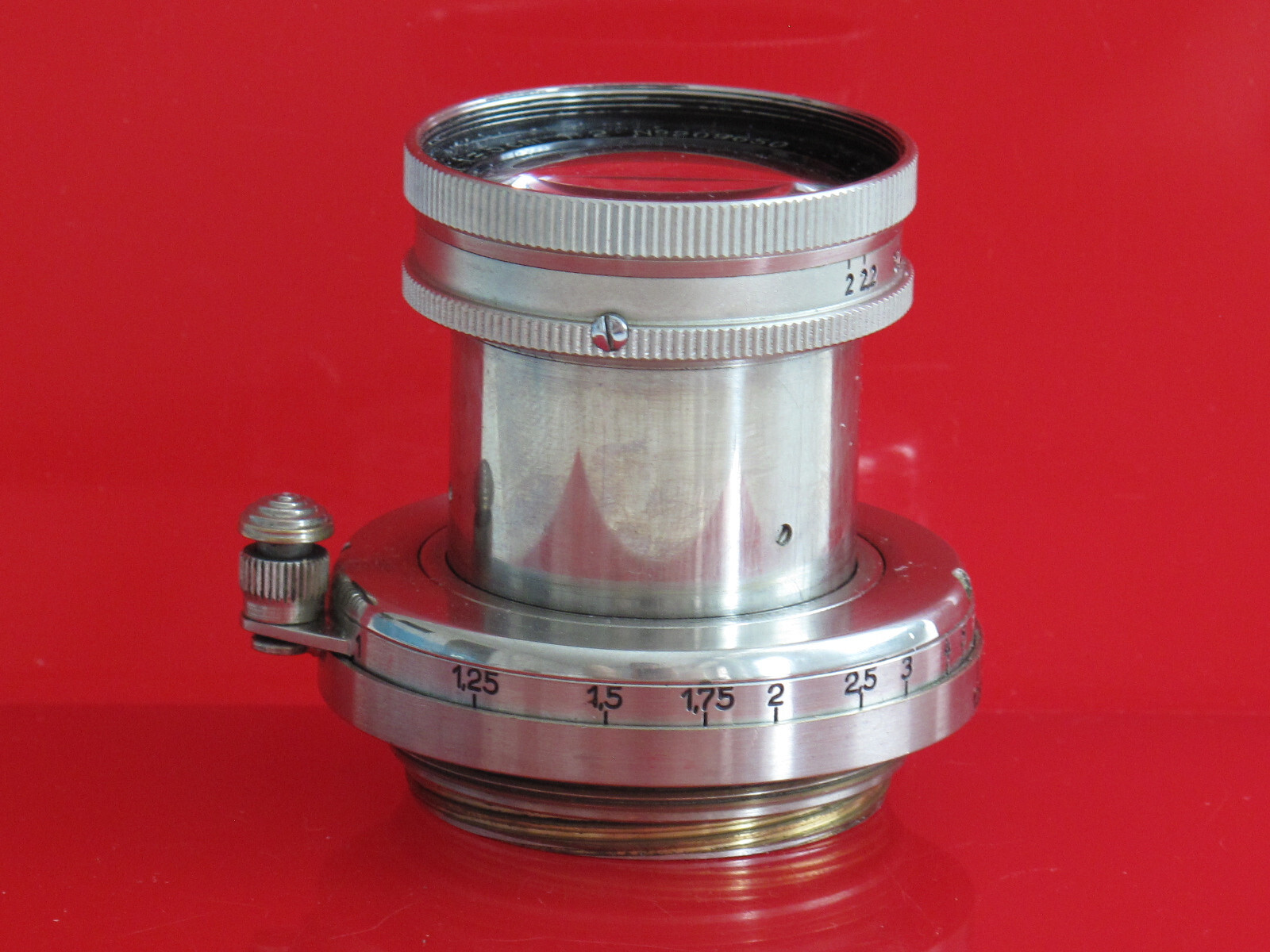 Leica 50mm f:2 Nickel Summar w/uncoated clean glass, NICE