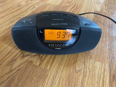Timex T625 Am Fm Cd Nature Sound Digital Clock Radio Overview