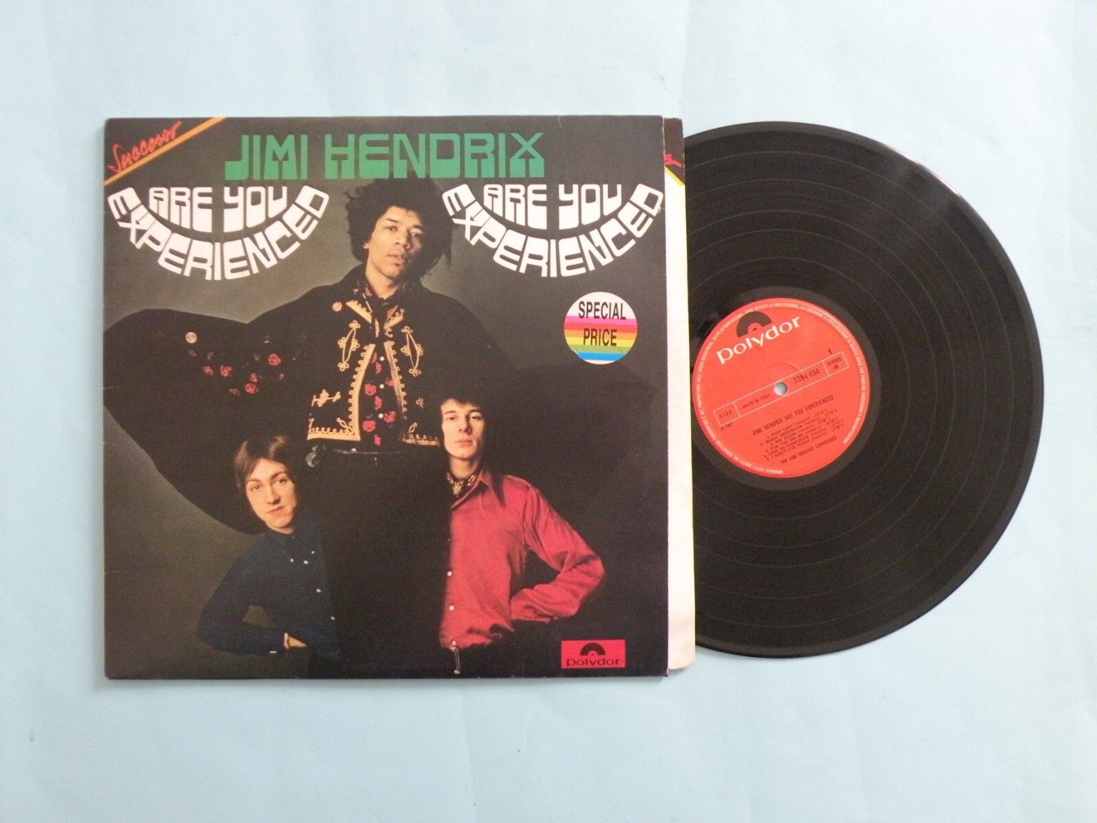 JIMI HENDRIX - ARE YOU EXPERIENCED - POLYDOR 2384 034 | eBay