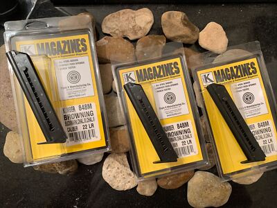 3-Pack Magazine Browning Buck Mark Buckmark Challenger II & III .22 22 LR 10rd