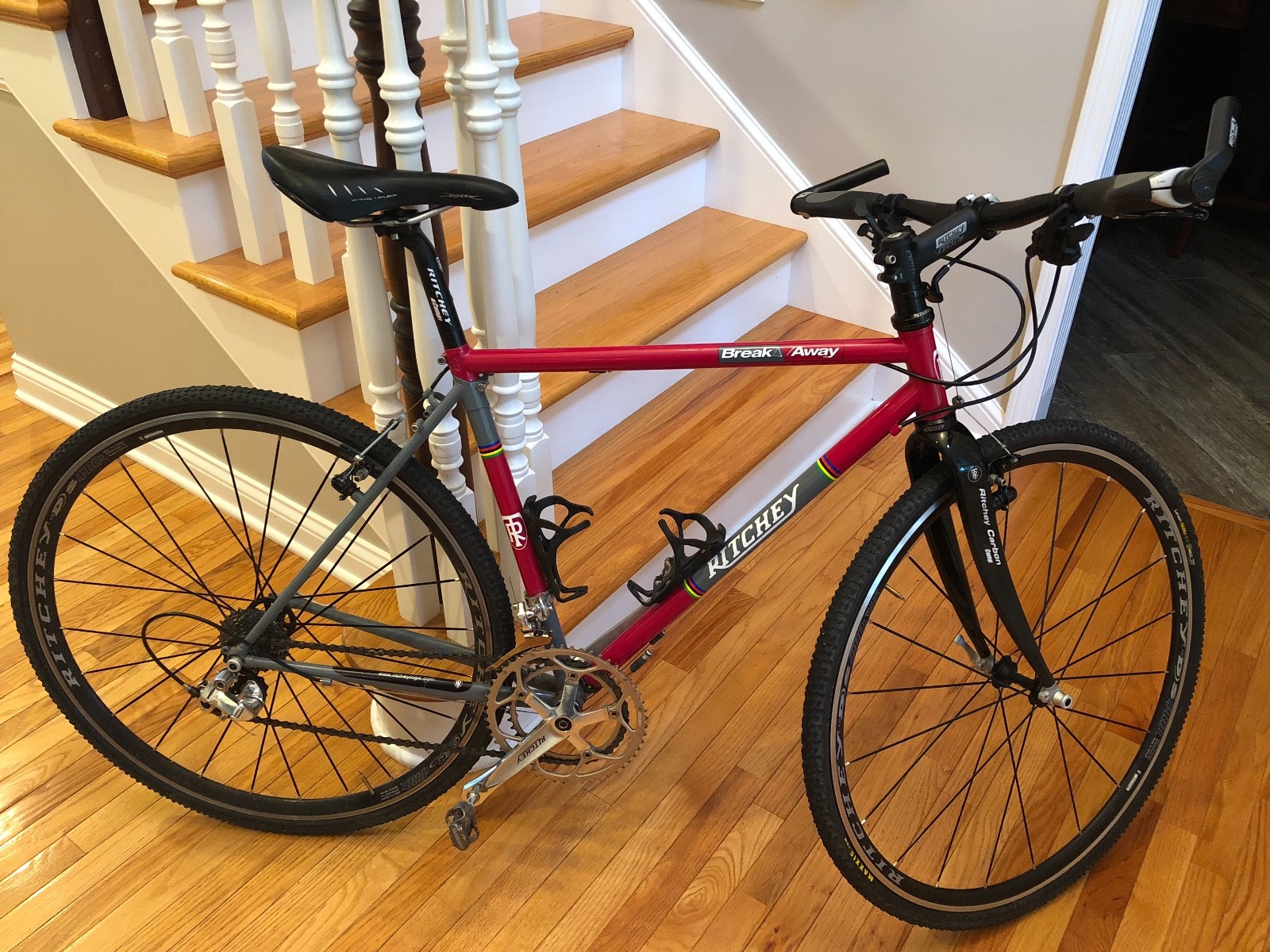 Ritchey Breakaway cross, 54cm, cyclocross DuraAce grupo, Ritchey Pro, travel.