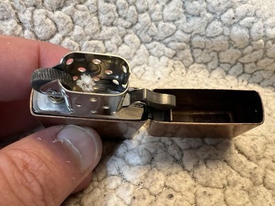 ::Zippo Lighter Boxed Gift Set Brushed Copper Never Used!  Very Rare!!!!