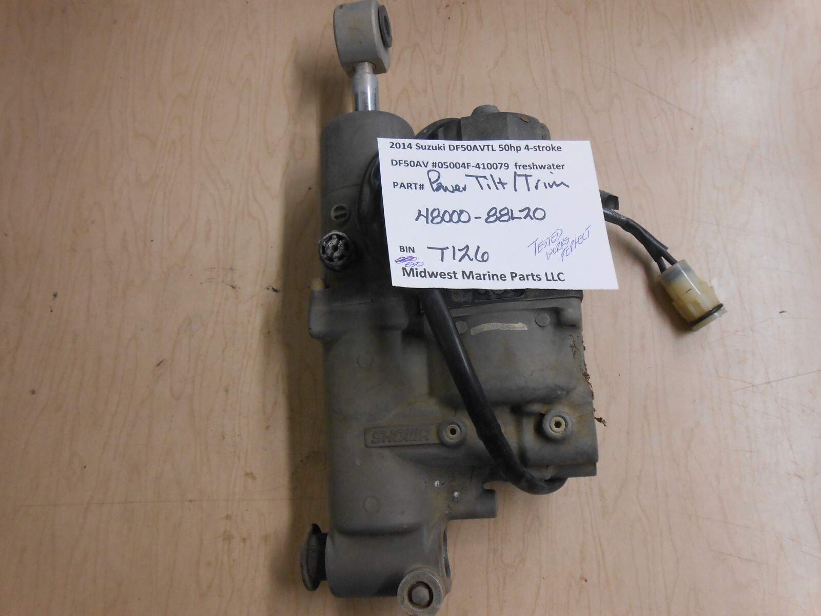 48000-88L20 Suzuki 2014 DF50AV 50hp Outboard power tilt and 48000-88L20 Suzuki 2014 DF50AV 50hp Outboard power tilt and