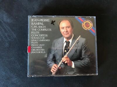 Various Artists : C.P.E.Bach: The Complete Flute Concertos CD