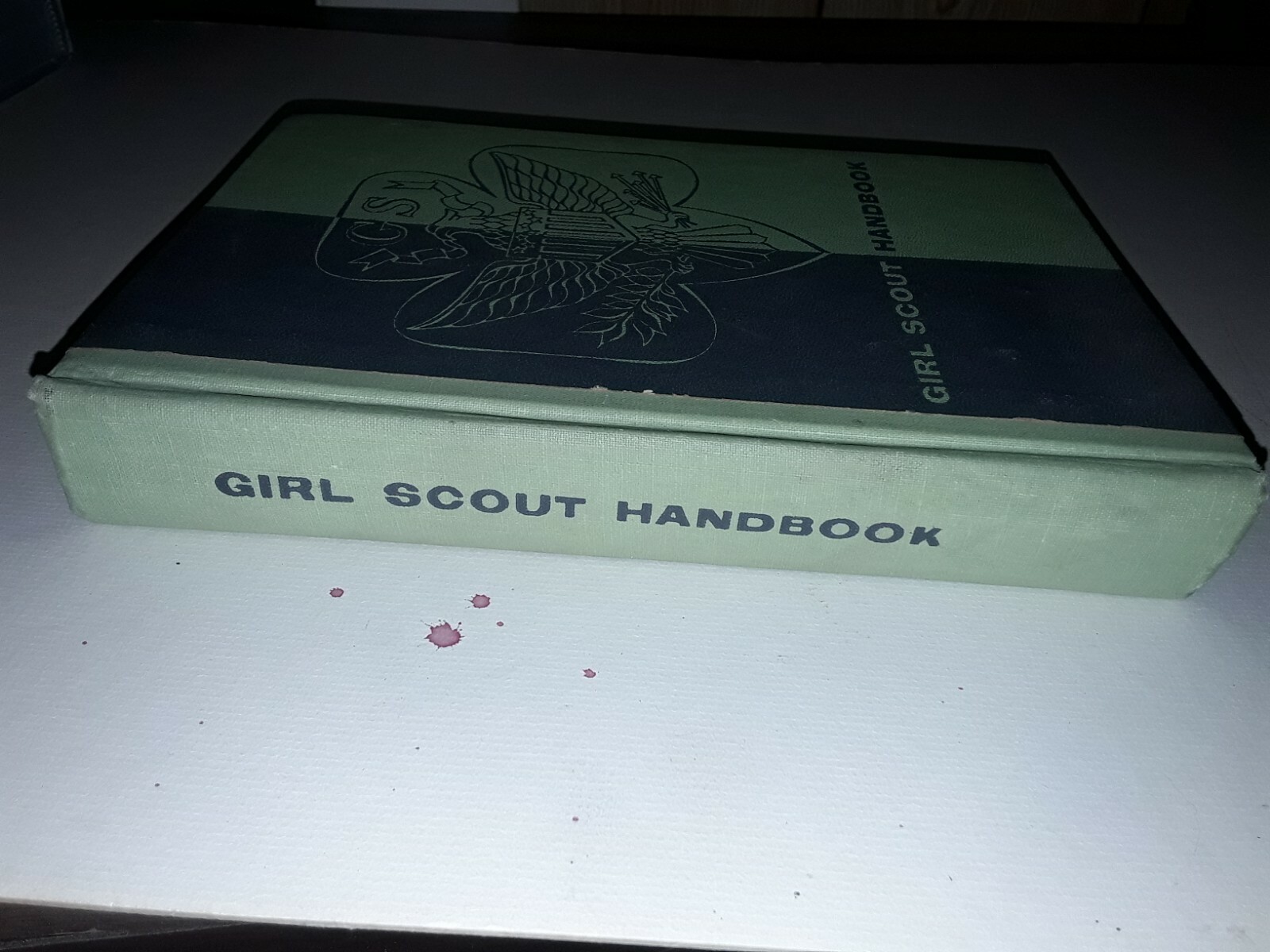GIRL SCOUT HANDBOOK 1954 INTERMEDIATE PROGRAM G. S. A. Illustrated Hardcover