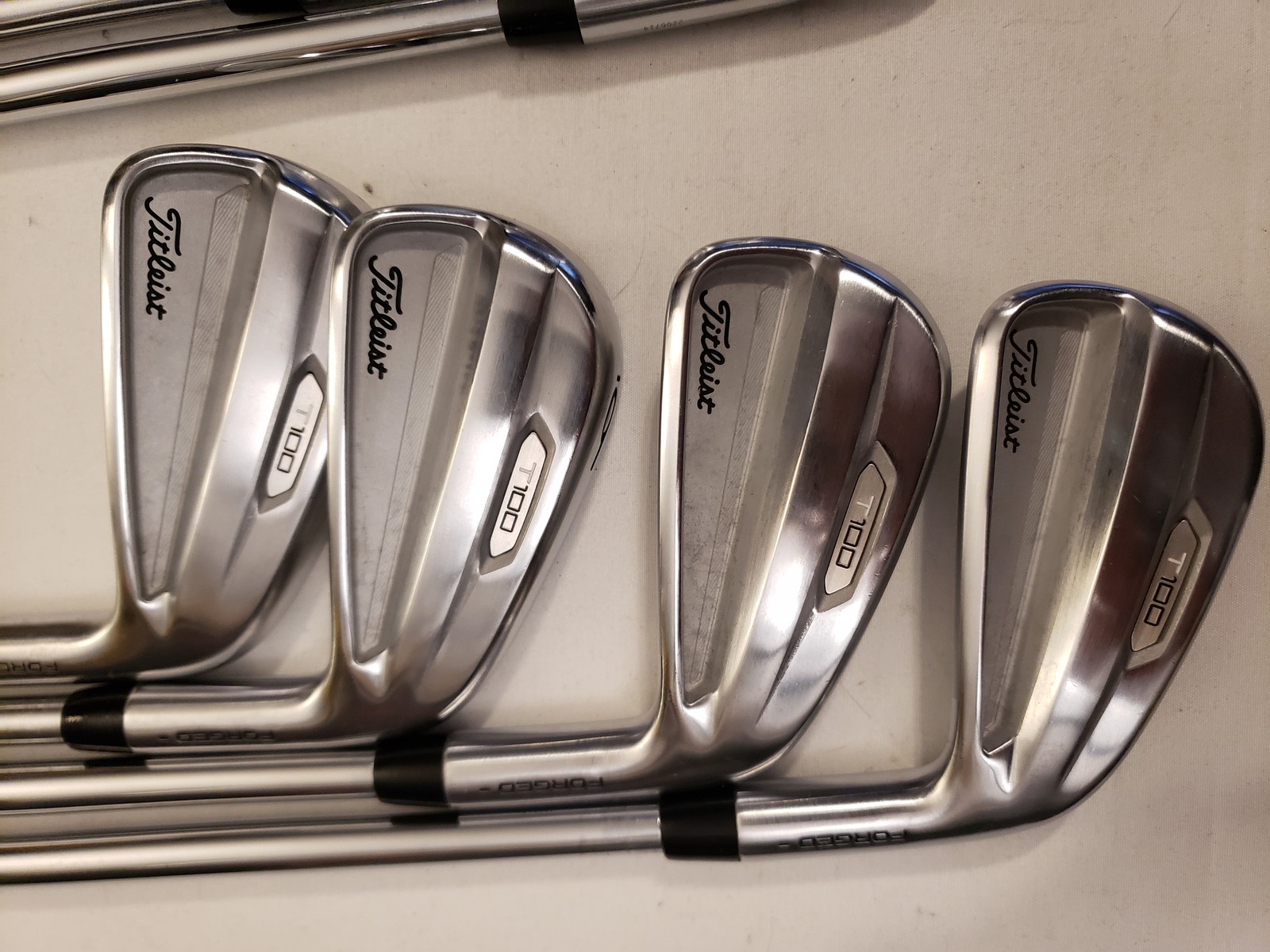 Used Titleist T100 2021 Iron Set (4-PW) 7 Irons - TT DG S300 - Stiff - RH