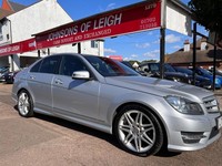 2014 Mercedes-Benz C Class 1.6 C180 AMG Sport Plus G-Tronic+ Euro 6 (s/s) 4dr SA