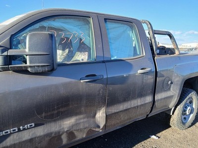 Used Rear Left Door Assembly Rear Side fits: 2015 Chevrolet Silverado 2500 picku
