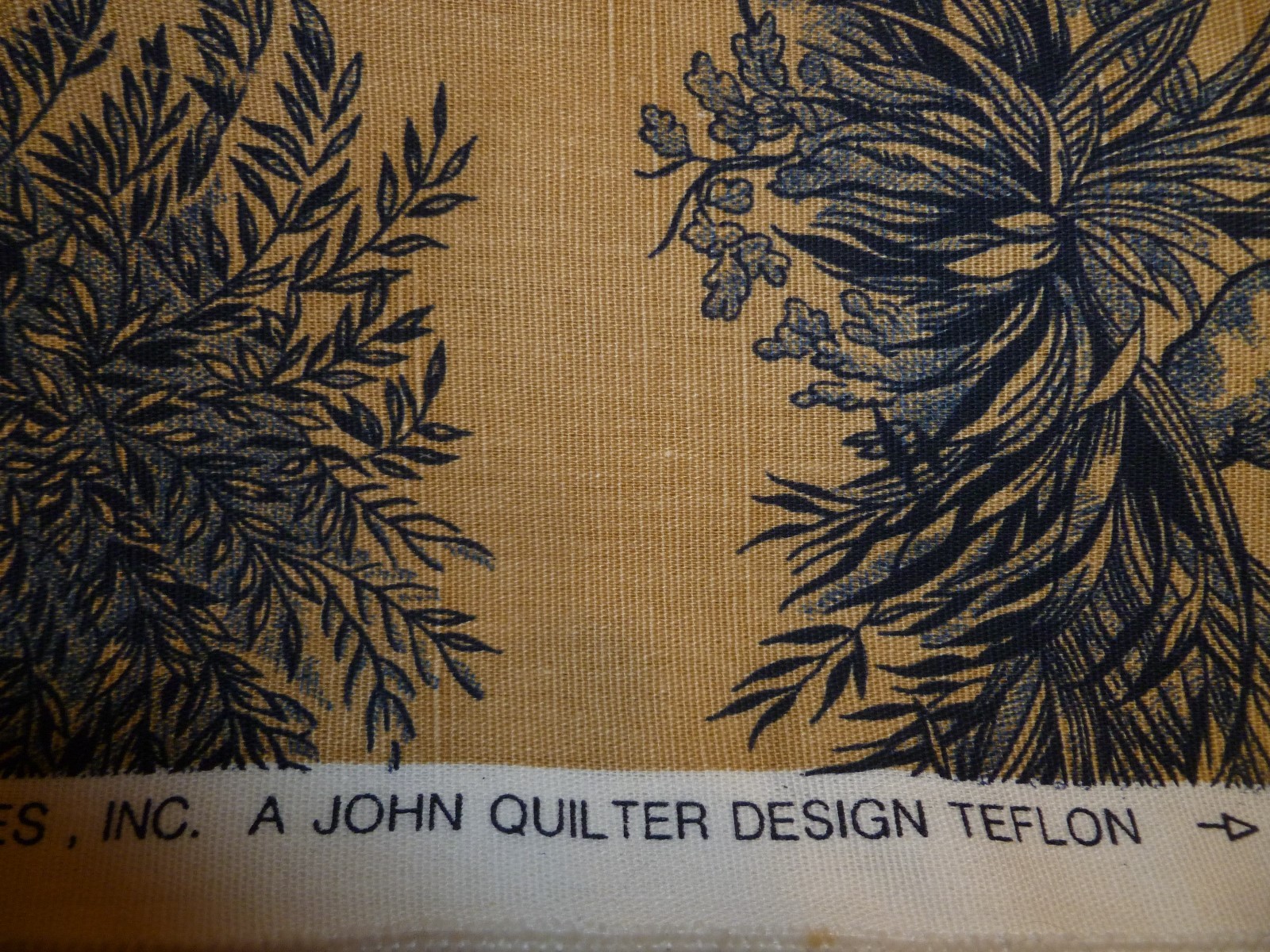 Vtg Schumacher Toile Fabric  