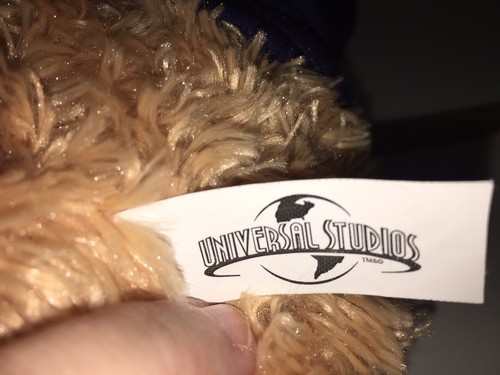 Universal Studios FL Souvenir Stuffed Plush Bear  Thinking of You Hoodie 16”