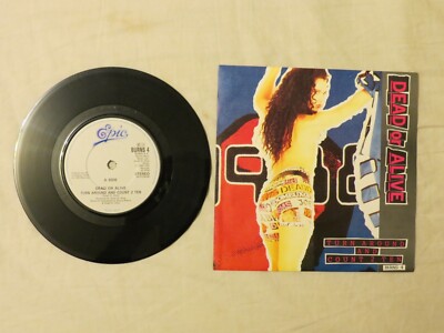 Dead Or Alive   Turn Around And Count 2 Ten, Epic Records, NM