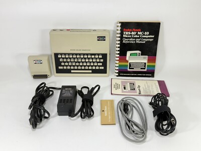 Radio Shack TRS-80 Micro Color Computer 26-3011 with RAM Expansion ~ UNTESTED