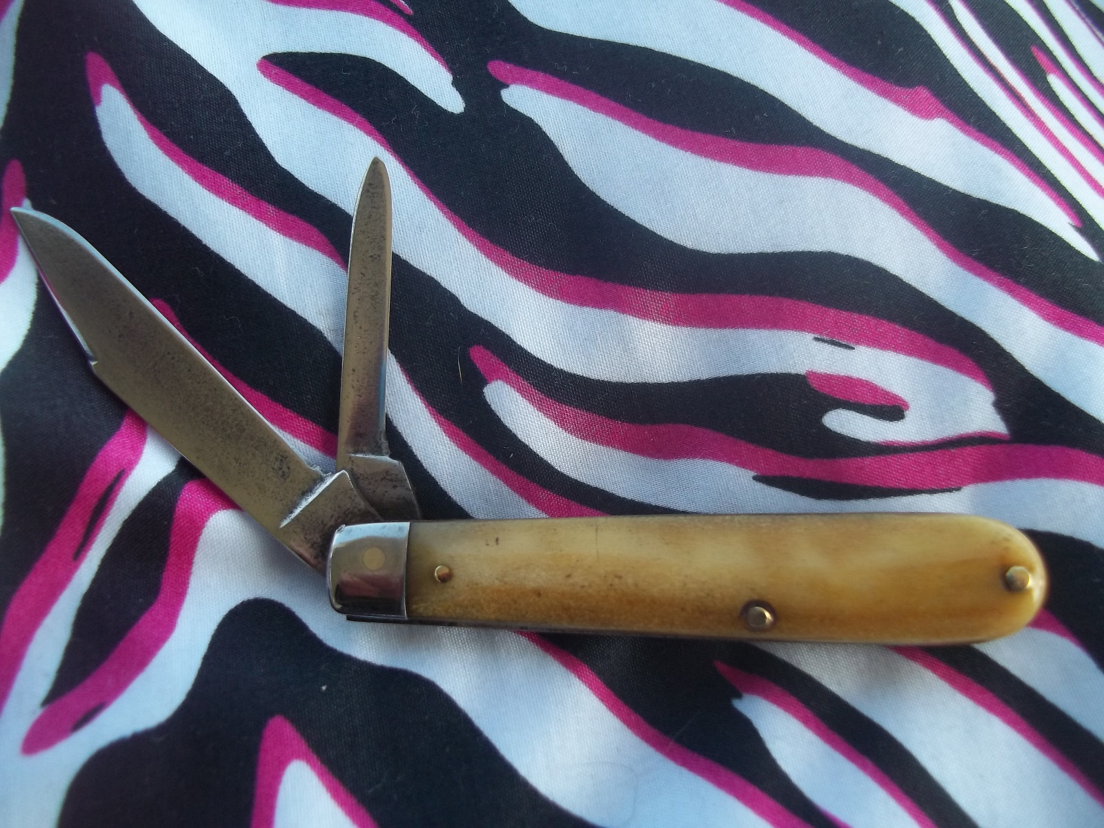 VINTAGE STAG HANDLE CIRCLE REMINGTON