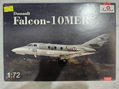 Amodel 1/72 No.72340 Dassault Falcon-10mer Box 51