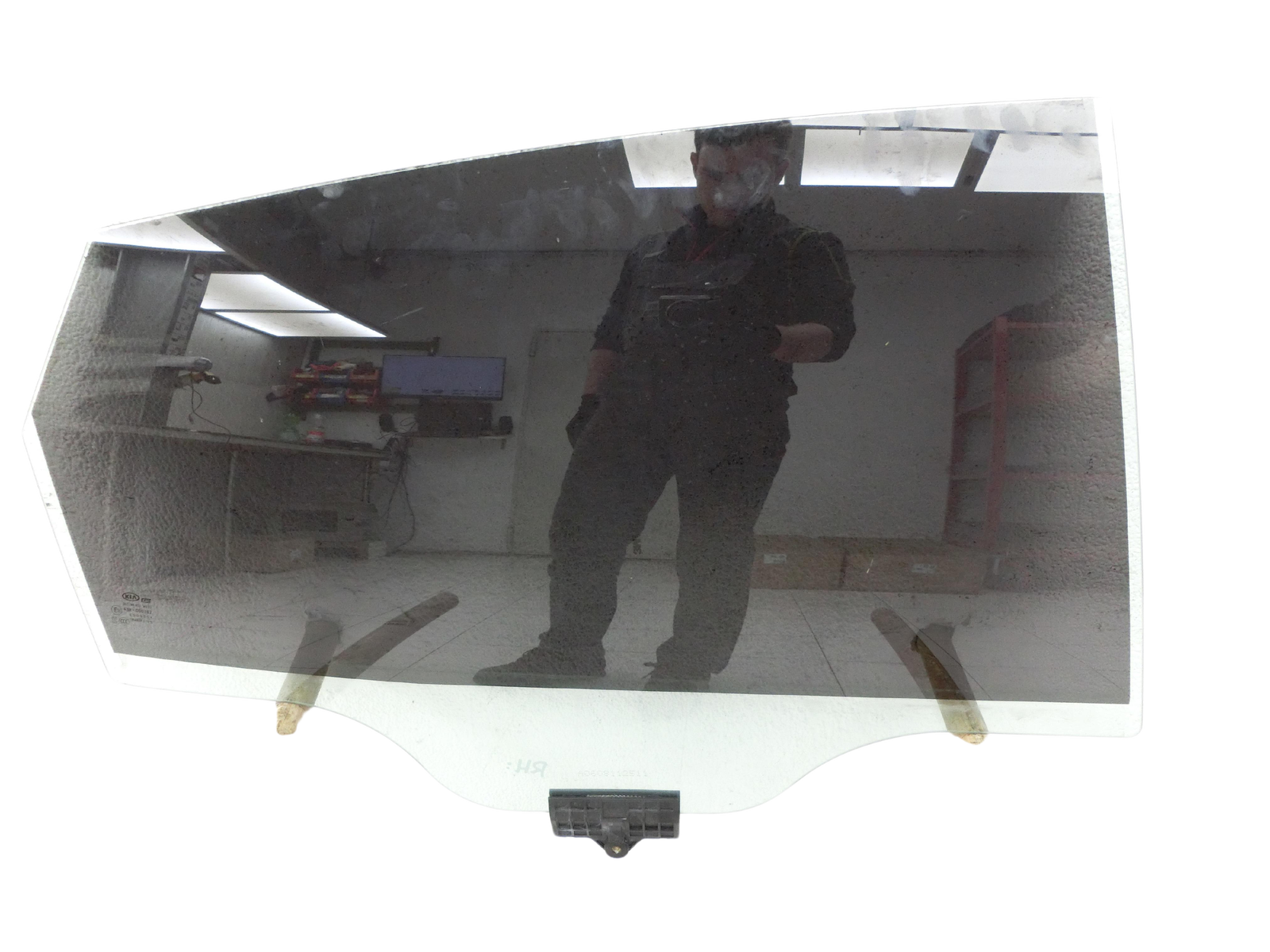 KIA Optima JF K5 15-20 5T Seitenscheibe RHK Türscheibe Rechts Hinten  - Bild 1