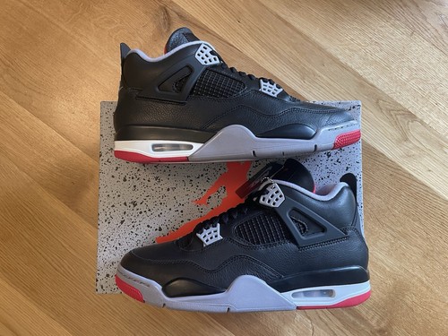 JORDAN NIKE AIR JORDAN 4 BRED REIMAGINED EU 45 US 11