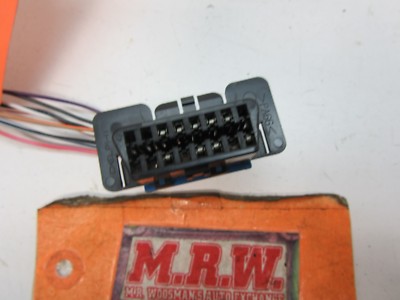 OBD-II OBD 2 OBD2 PORT DASH COMPUTER SCANNER HARNESS END CLIP PIG TAIL WIRE PLUG