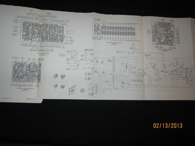 Thomas Transistor Organ Malibu 420 425 Service Manual Schematics Part List OEM