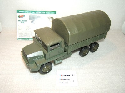 CAMION BERLIET GAZELLE 6x6 Transport de troupe MILITAIRE ARMEE SOLIDO N/Boite