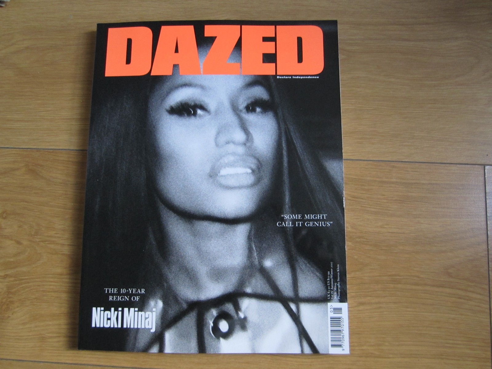 女性情報誌 Dazed Magazine Dazed & Confused Magazine A / W 2017 Nicki Minaj By Steven
