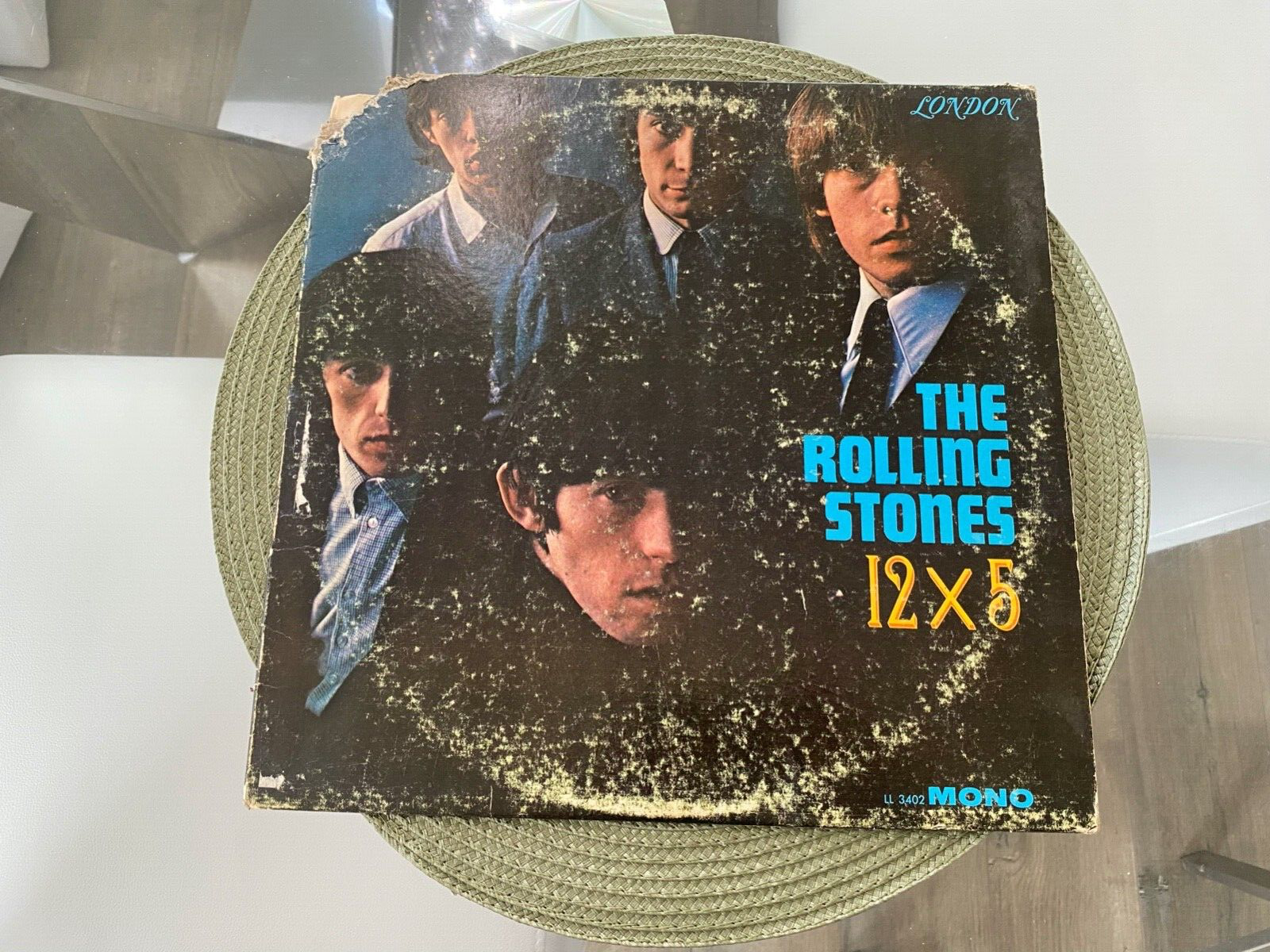 THE ROLLING STONES 12X5 LP RECORD LONDON RECORDS LL3402