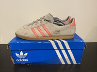 adidas trimm star grey and pink