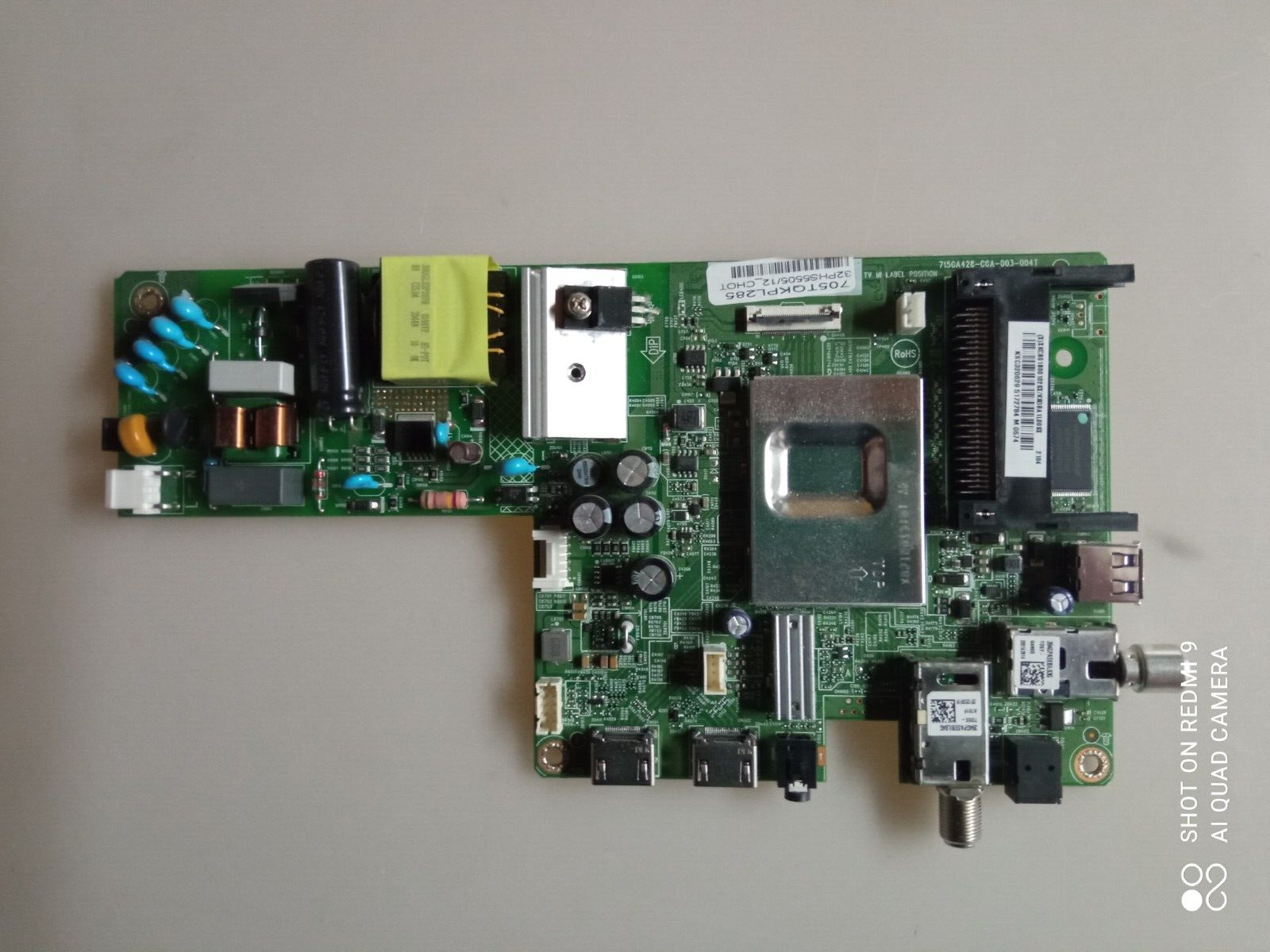 Mainboard 715GA428-C0A-003-004T Philips 32PHS5505/12 Used,100% worked.