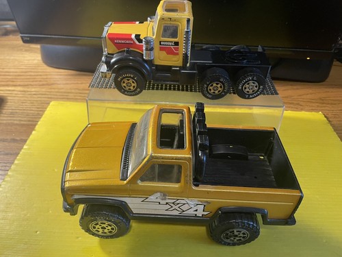 81-83 BUDDY L VINTAGE TRUCKS MADE JAPAN/H. KONG USED 8” LONG