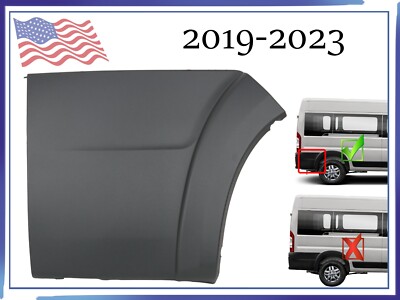 For 2019-2023 Ram ProMaster Right Rear Side Panel Sill Molding Black 1ZT37JXWAB