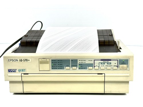 Epson LQ-570+ 24-Pin Dot Matrix Printer Quiet | eBay
