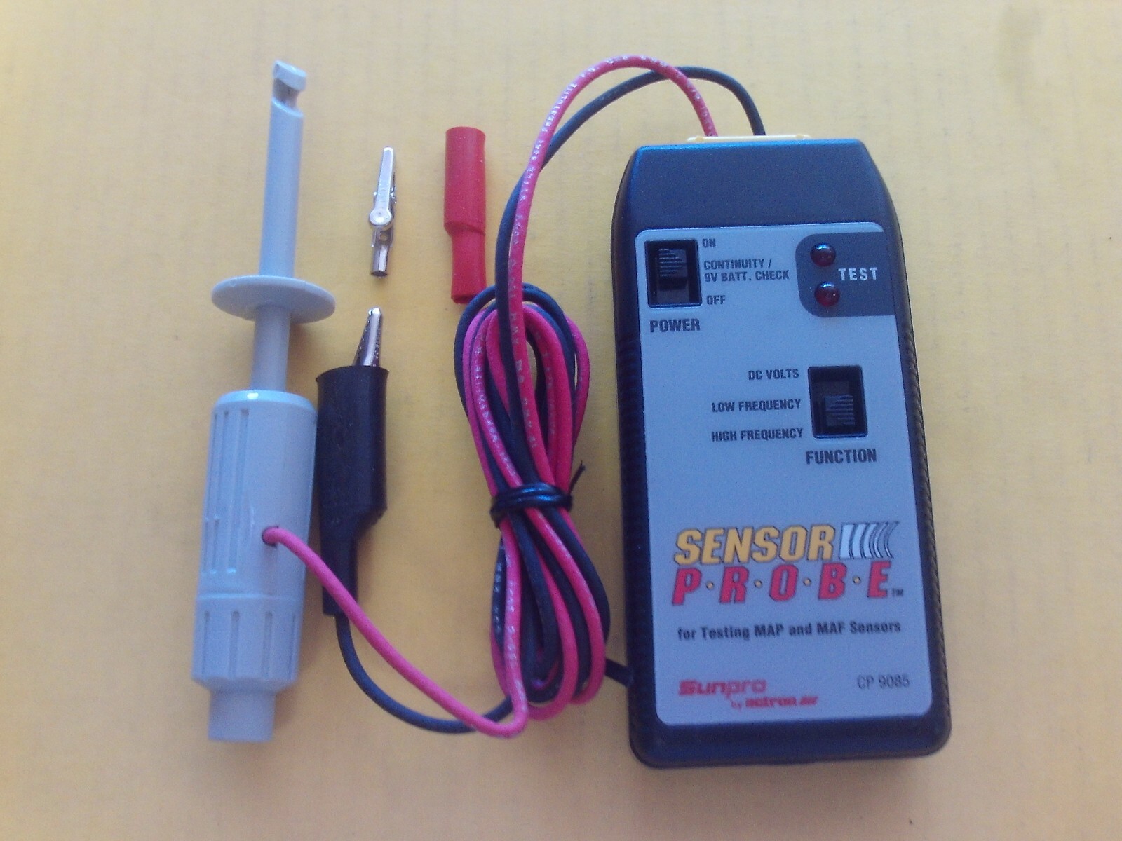 SUNPRO SENSOR TESTER PLUS FOR VEHICLE SENSORS & IGNITION MODULES CP9085
