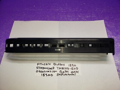 BODY ONLY OBSERVATION #18300 STREAMLINER TAPERED END ATHEARN HO SCALE CAR 1830