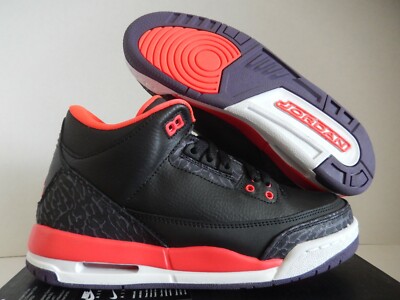新品未使用Nike GS Air Jordan 3 \"Cardinal Red\" GS) Air Jordan 3 Retro 'Cardinal Red' 398614-126
