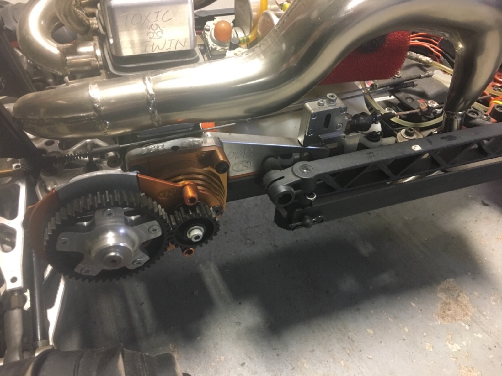 rc car /truck hpi baja 1/5 gas 5b