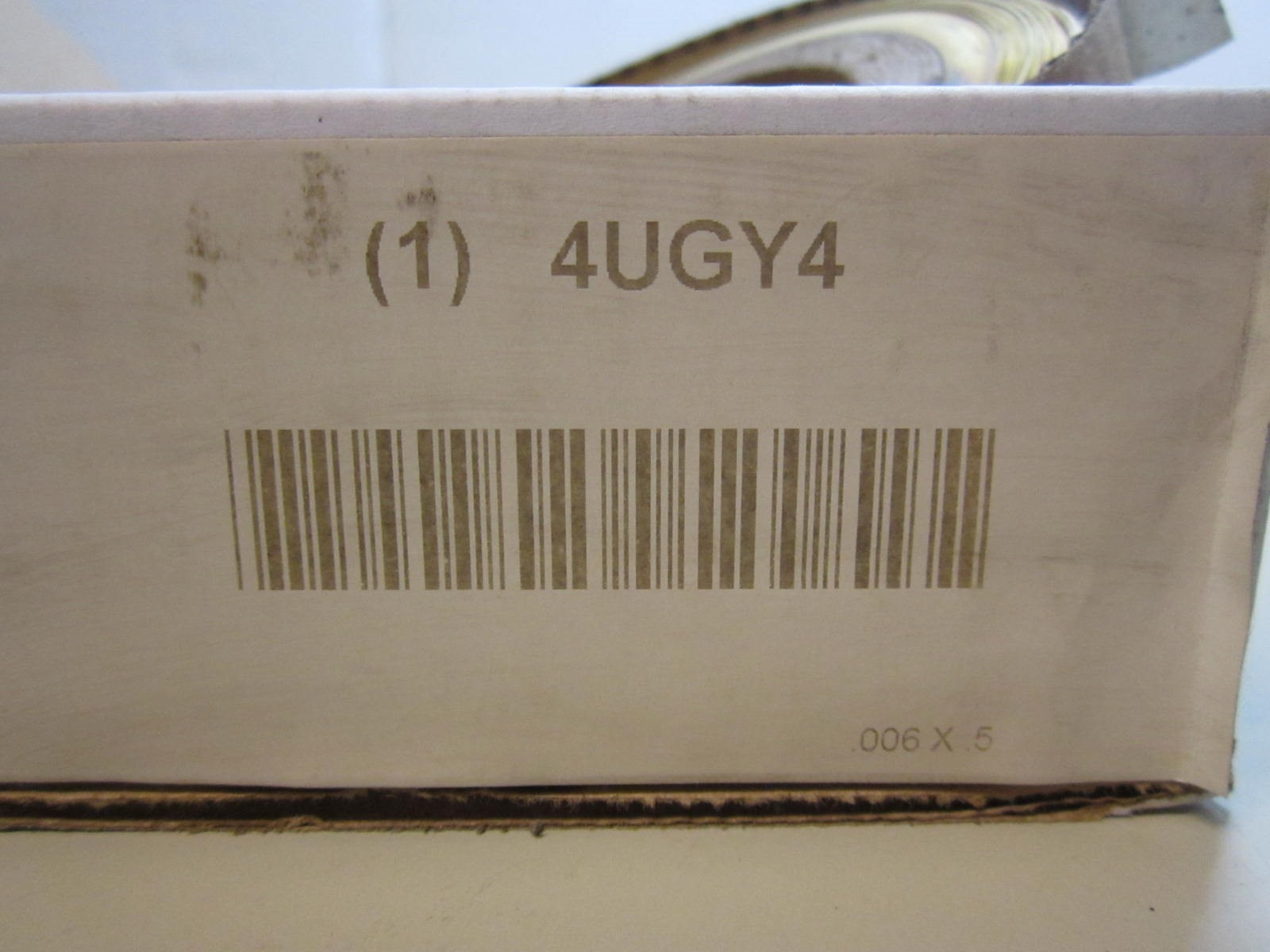 100' Brass Foil Roll .006