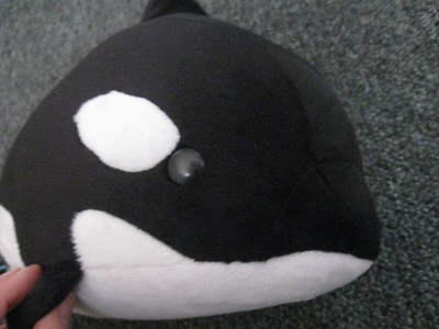 Bellzi Baby Orca Killer Whale Stuffed Animal Plush Toy 10