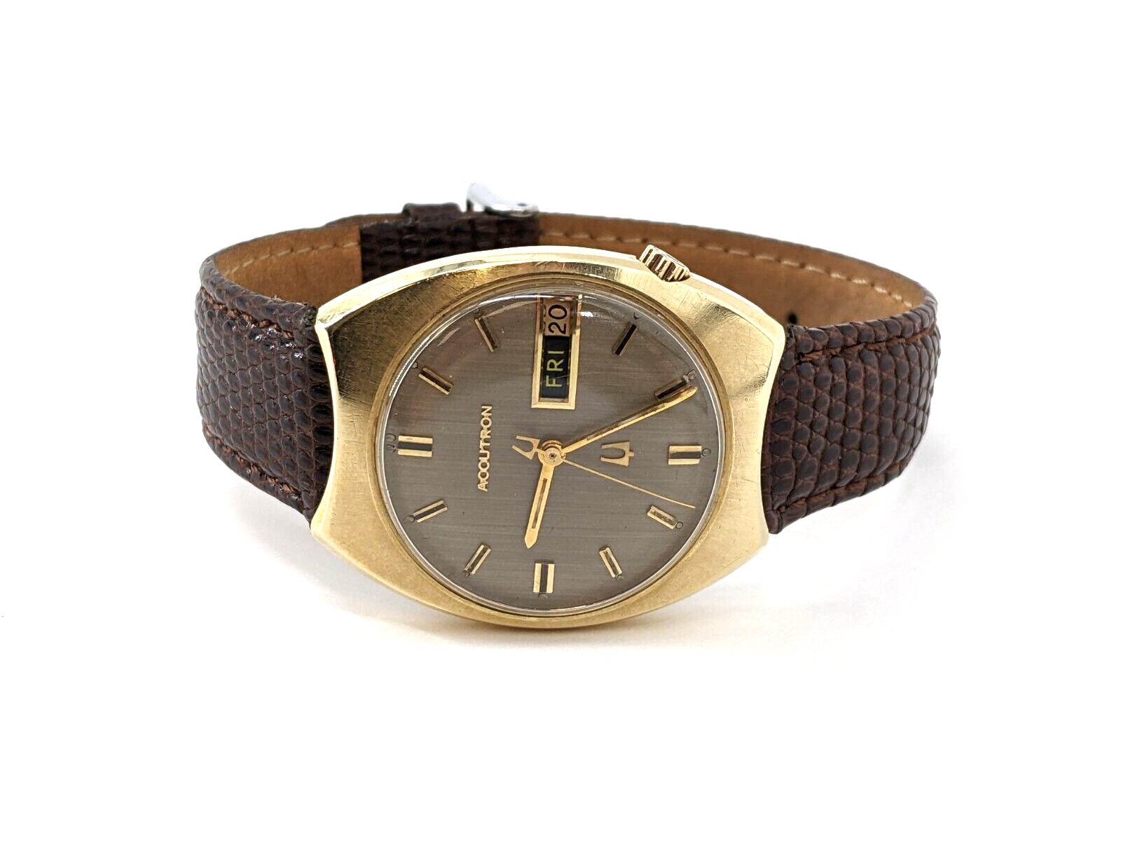 Vintage 18K Bulova Accutron Cal.214 Spaceview from 1964. | eBay