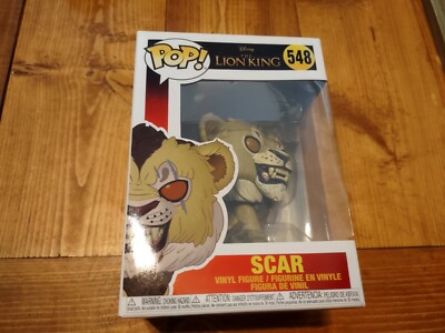 Funko Pop! Disney The Lion King Scar #548  Live Action NRFB