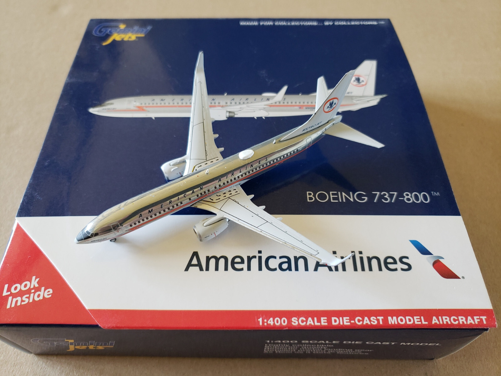 ジェミニジェッツ 1/400 ボーイング 737-800 トランプ　N917XA ジェミニジェッツ 1/400 ボーイング 737-800 トランプ N917XA