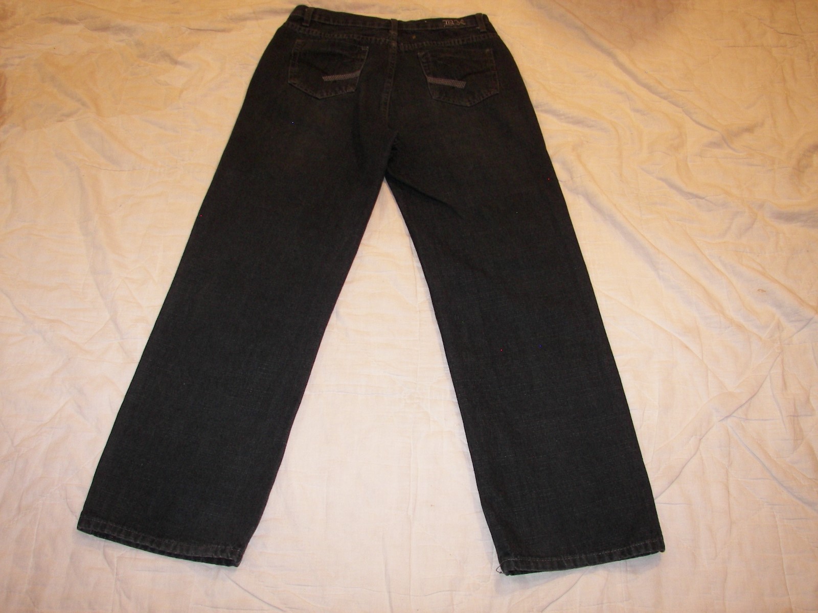 Brooklyn Xpress Jeans - Boys Size 20 - (30 x 31) Original Design - Black Denim