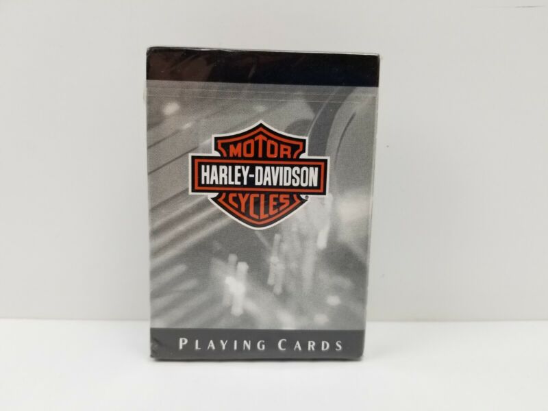 HARLEY DAVIDSON Vintage 1997 Playing Cards New Sealed Free Shipping