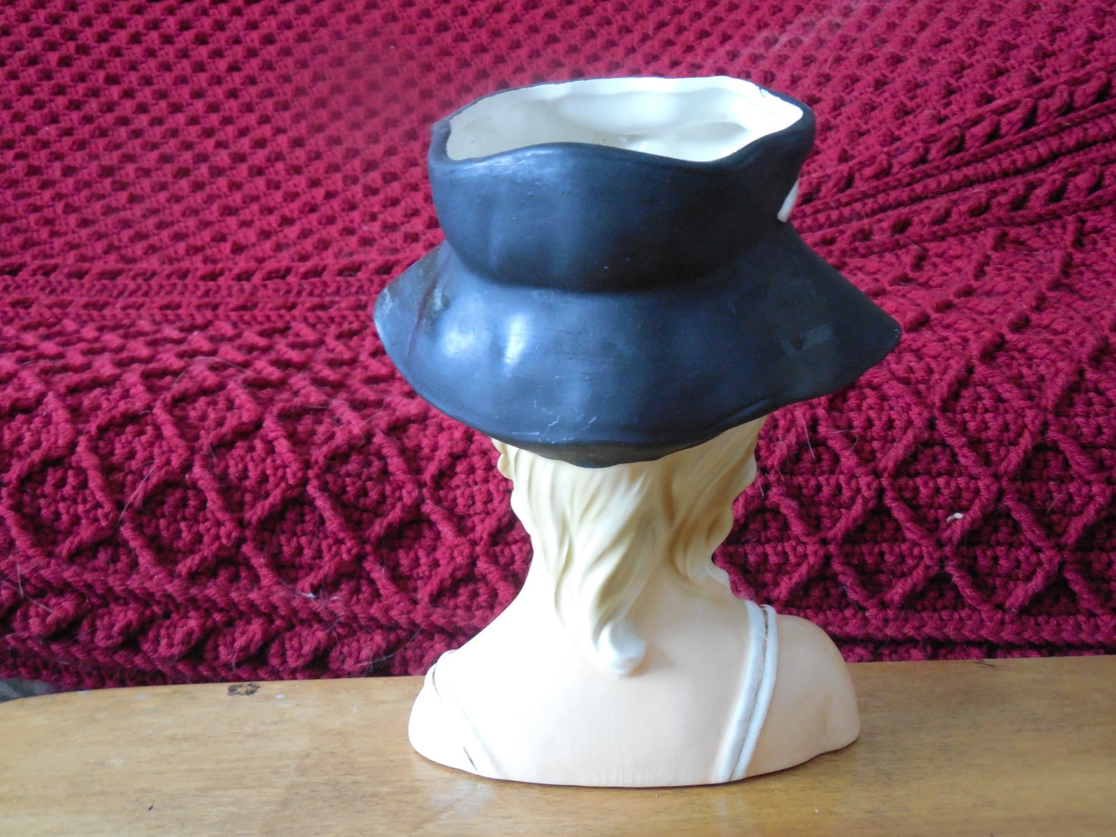 Lady Head Vase  Young Girl w/Sunglasses Royal Crown 3411 RARE