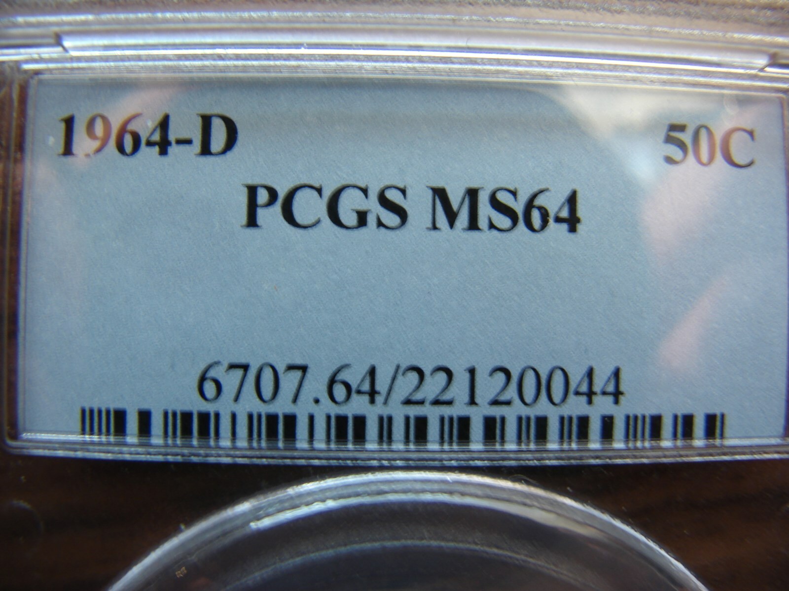 1964-D 90% KENNEDY 50C COIN Certified PCGS PR64 MAKE OFFER!!!